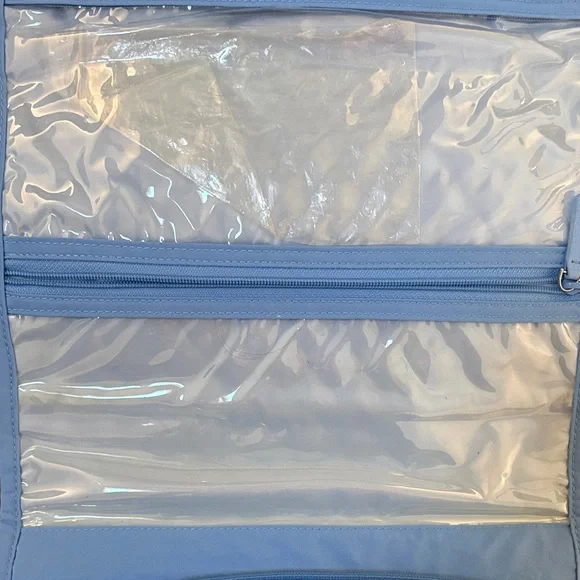 Vera Bradley Sky Blue Hanging Cosmetic Bag - Picture 6 of 12